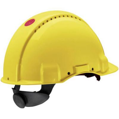 Casque de protection G3000 Uvicator™ jaune, EN 397 EN 12492 EN 50365, tour de tête 530-620 mm