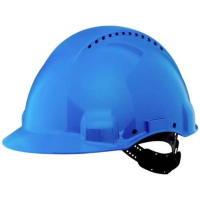Casque de protection G3000CUV-BB G30CUB bleu EN 397, EN 50365 - HDPE, ventilé