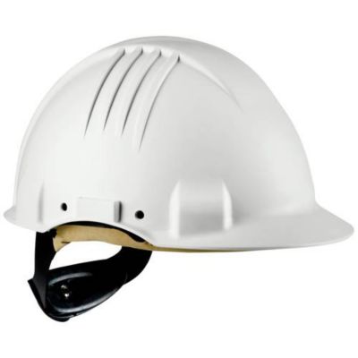 Casque de protection haute température G3501M-VI, blanc, EN 50365, HDPE, 385 g