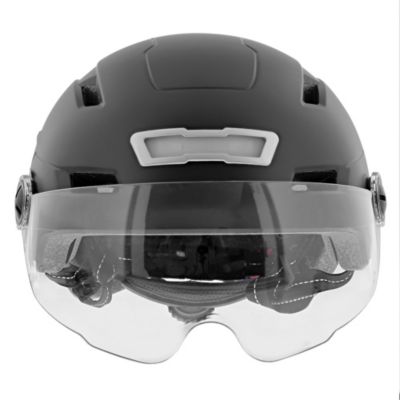 Casque vélo et trottinette avec LED Casr Glow Gris Anthracite L - Casque vélo - Equipements de sport