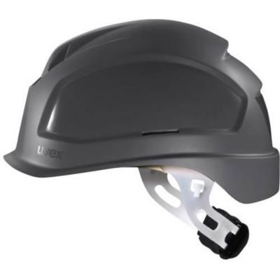 Casque de protection Pheos E-S-WR uvex 9770832 - coque fermée, réglage molette 52-61 cm, gris foncé
