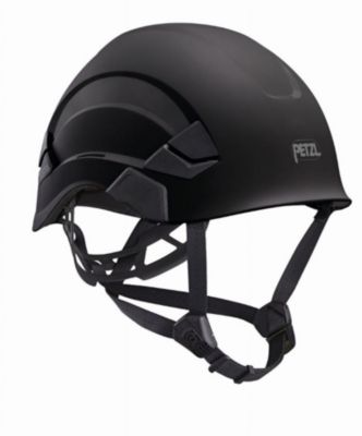 Casque de protection Vertex PETZL noir A010AA03 - tour de tête 53-63 cm, jugulaire DUAL, ABS/polycarbonate.