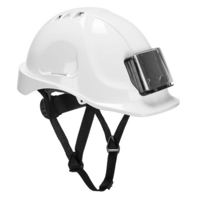 Casque de travail avec porte badge Portwest Endurance Blanc Unique