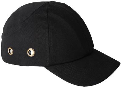 Casquette anti-heurt 100% coton noir - COVERGUARD - 57306