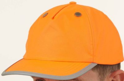 Casquette anti-heurt haute visibilité - YKTFC1 - TFC100 - orange fluo
