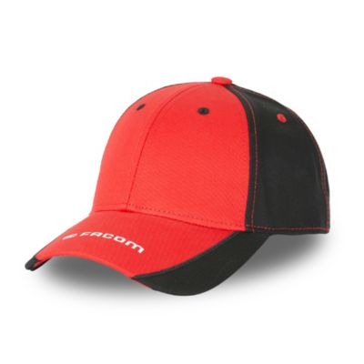Casquette de protection Facom FX/0/1/CAS/REF rouge et noir ajustable