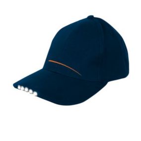 Casquette éclairante LED Accel en coton