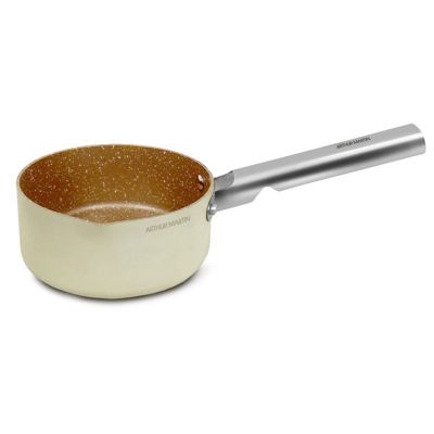 Casserole en aluminium forgé 20 cm Crème Arthur Martin AM2201