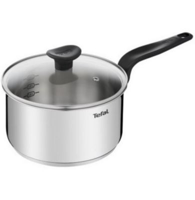 Casserole inox 20cm avec couvercle Tefal E3082404