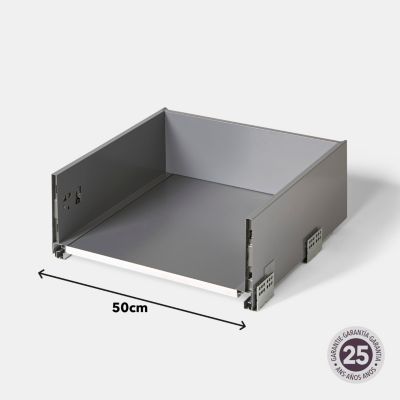 Casserolier GoodHome Soto Anthracite l. 50 cm