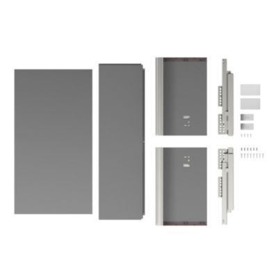 Casserolier GoodHome Soto anthracite l. 60 x P. 27 cm