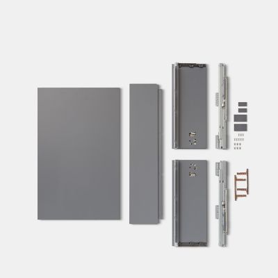 Casserolier GoodHome Soto Anthracite l. 80 cm
