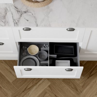 Casserolier GoodHome Soto Anthracite l. 80 cm