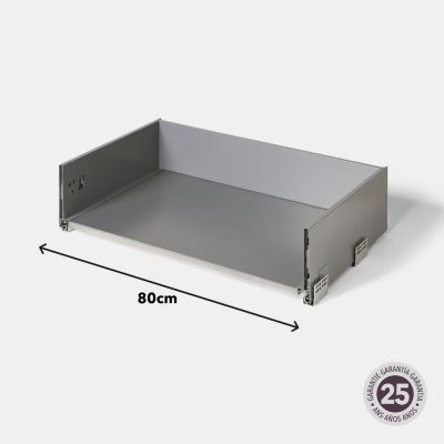 Casserolier GoodHome Soto Anthracite l. 80 cm
