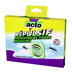 Cassette répulsive mouches - moustiques Acto