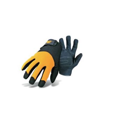CATERPILLAR 122150- Gants extra confort  -Taille 9- Paume en cuir synthétique-