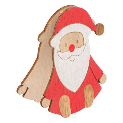 Cavalier de table personnage bois h.10cm assorti - feeric lights & christmas