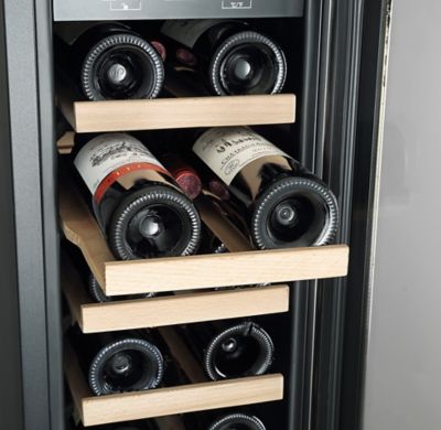 Cave à vin encastrable 20 bouteilles Noir Cooke & Lewis H.87 x L.30 x  P.61,5 cm