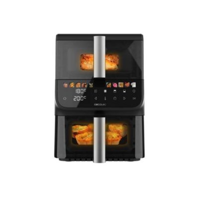 Cecotec Cecofry DuoLevel 10000 DuoSize Window 2 bacs 10 L 2000 W 80-200C
