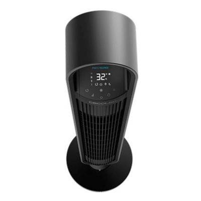 Cecotec ventilateur colonne 3 vitesses 60 W oscillant noir