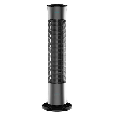 Cecotec ventilateur colonne oscillant gris 3 vitesses 45 W