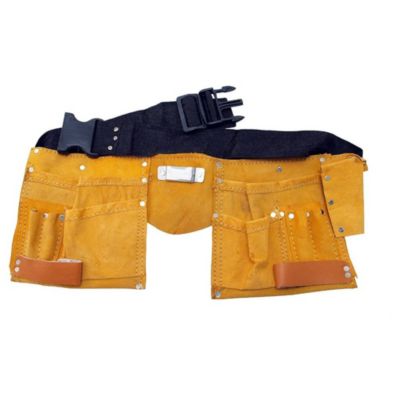 Ceinture Porte-Outils en Cuir 11 Poches - Spéciale Artisan - Acier haute qualité - Usage Professionnel - Beast