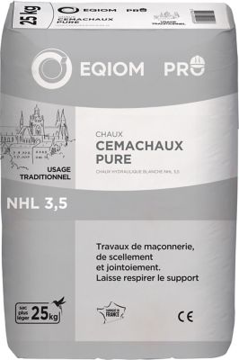 CemaCHAUX pure Blanche Eqiom NHL 3,5 CE 25kg