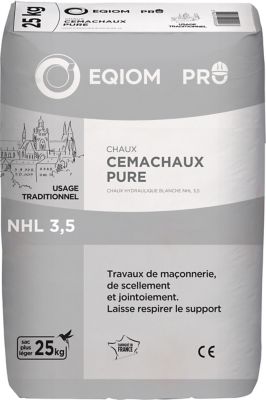 CemaCHAUX pure Blanche Eqiom NHL 3,5 CE 25kg