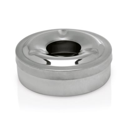Cendrier coupe-vent en Acier au nickel-chrome H 40 mm   110 mm - Was Germany