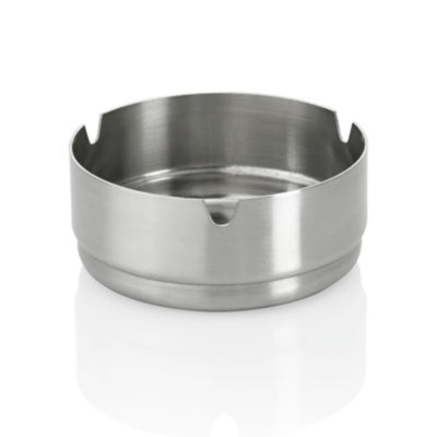 Cendrier en Acier au nickel-chrome H 40 mm   120 mm - Was Germany