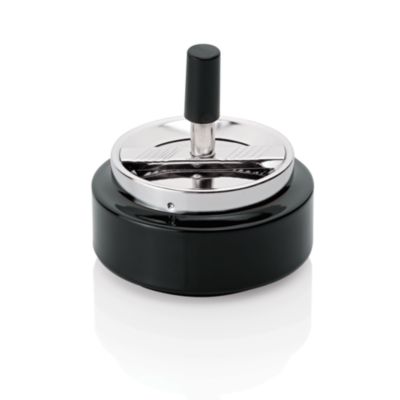 Cendrier tournant en Acier Inoxydable H 90 mm   100 mm - Was Germany