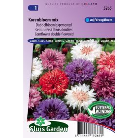 Centaurée à fleurs doubles en mélange - Graines De Fleurs Annuelles - Ca. 1 g