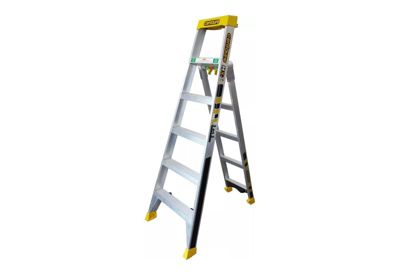 CENTAURE - L'escabeau MX3, 3 en 1 -  3 positions : escabeau, échelle d'appui et échelle extensible