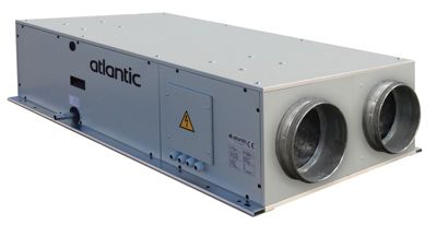 Centrale double flux cc horizontal Duoflex-h 500m3/h+dep - ATLANTIC - 514369