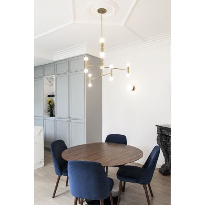 Centre de plafond moyenne taille R09 - L48,5 x H3,7 x L48,5cm - ORAC DECOR
