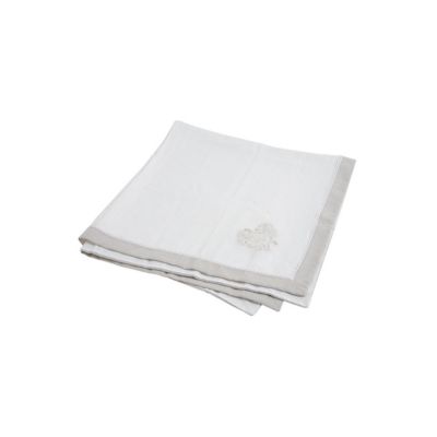 Petites Serviette Table Lin Beige Doré | Nappes Serviettes