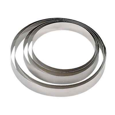 Cercle à pâtisserie inox 6cm De Buyer 3989.06