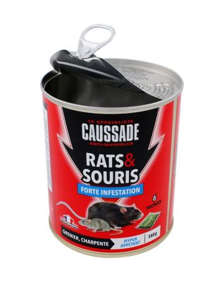 Souricide raticide céréales Caussade 5 kg forte appétence