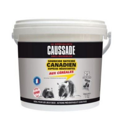 Raticide Canadien céréales Caussade, 150 g