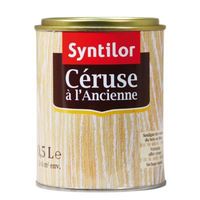 Céruse à l'ancienne bois intérieur Syntilor 0.5 L