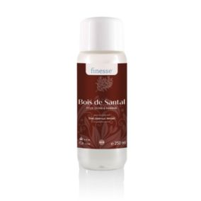 CF group Finesse - Fragrance Sauna Hammam Senteur Bois De Santal à Base d'Huiles Essentielles - Bouteille 250 ml - Apaisant et