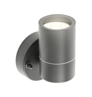 CGC Lighting Applique murale d'extérieur GU10 orientée vers le bas LED IP44 (Gris)