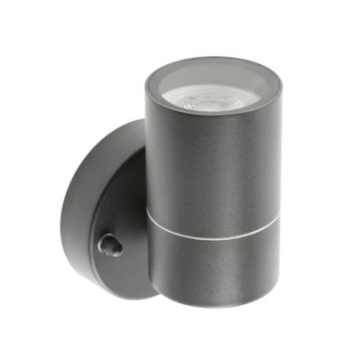 CGC Lighting Applique murale d'extérieur GU10 orientée vers le bas LED IP44 (Gris)