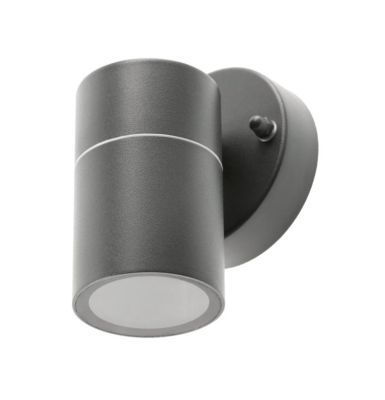 CGC Lighting Applique murale d'extérieur GU10 orientée vers le bas LED IP44 (Gris)