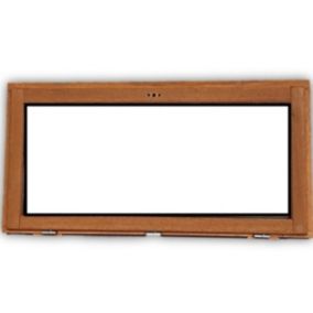 Châssis Abattant En Bois H45 X L60 Côtes Tableau + Poignée (ref 010220f9) Gd Menuiseries