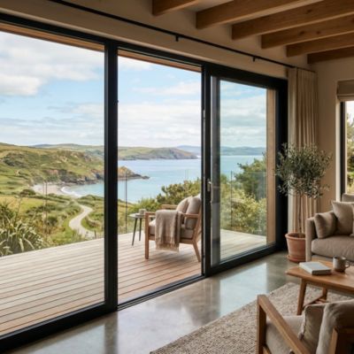 Châssis coulissant en aluminium 3 ventaux PMBG Pro (L.:3000mm x H.:2140mm)