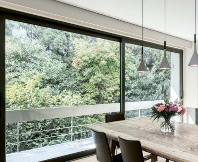 Châssis coulissant en aluminium  4 ventaux  ETEM E50