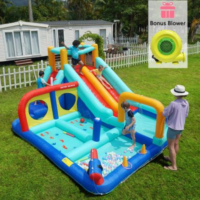Jeu Aquatique Gonflable Canoë – 2 Flotteurs + 2 Bâtons, Pour Piscine & Plage | Jouet Enfants, Fête Été, Jeux D'Équilibre