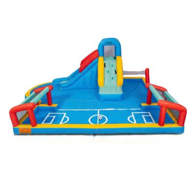 Château gonflable pour enfants aire de jeux de jardin gonflable avec toboggan aquatique 1 pièce.
