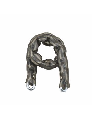 Chaîne acier cémenté zingué Loops, vélo, barrières, diamètre  6mm, 0.6m, gaine PVC - THIRARD